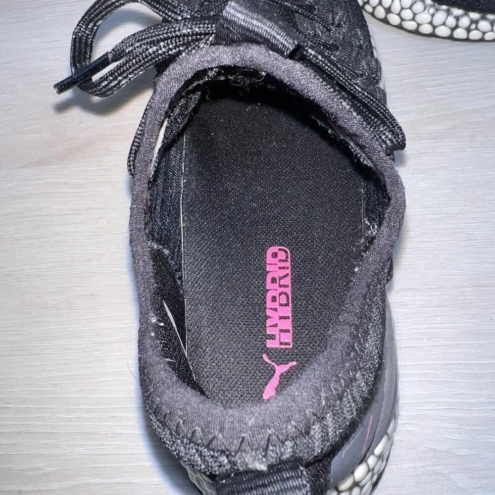 Puma Hybrid‎ Runner Fusefit Black / Grey / Pink 191596 01 Women's 6